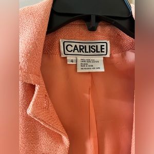 Beautiful designer orange blazer!